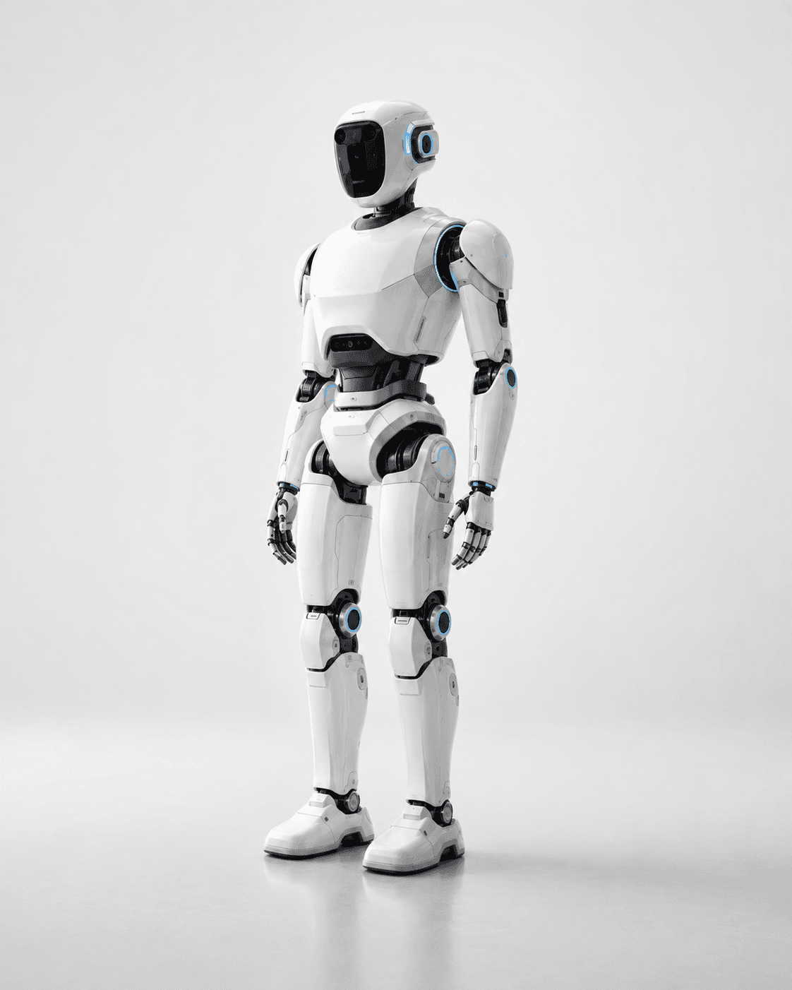 Studio concept visual of the BELTH humanoid platform
